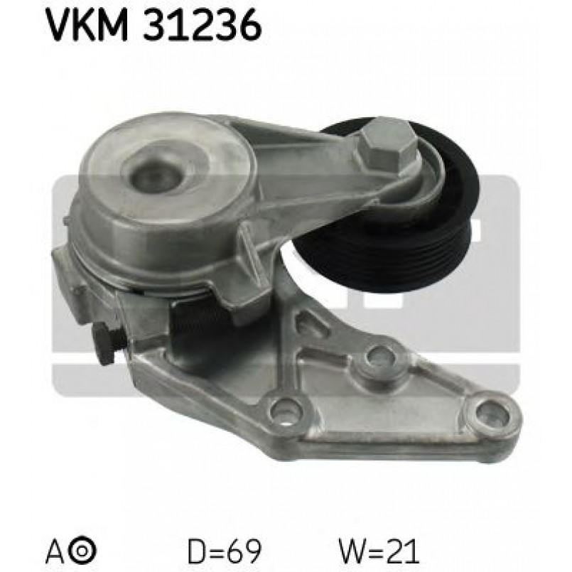 VKM 31236 SKF Ролик модуля натягувача ременя